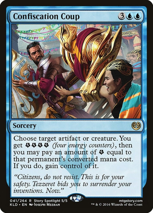 Image for Confiscation Coup (41) (Kaladesh) - Magic: The Gathering