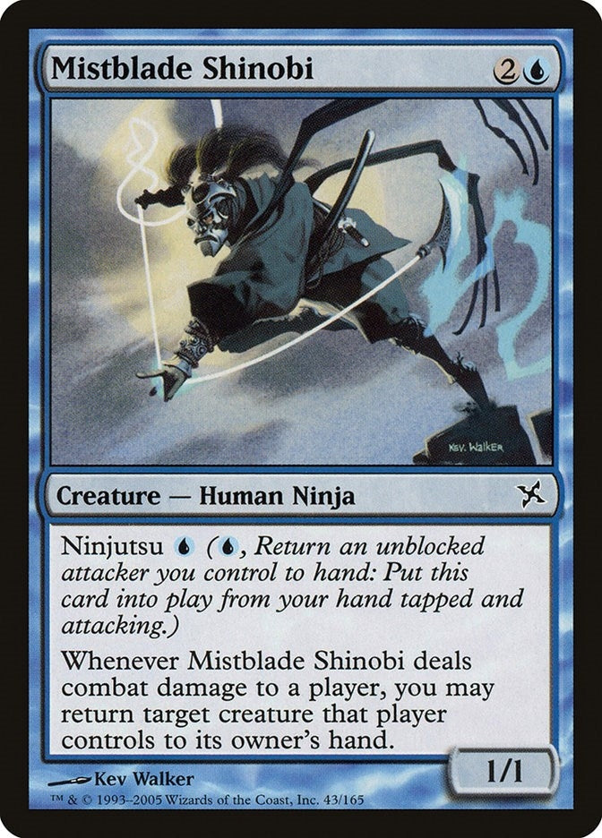 Image for Mistblade Shinobi (43) (Betrayers of Kamigawa) - Magic: The Gathering