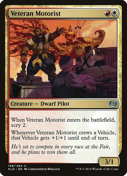 Image for Veteran Motorist (188) (Kaladesh) - Magic: The Gathering