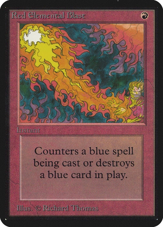 Image for Red Elemental Blast (Alpha Edition) - Magic: The Gathering