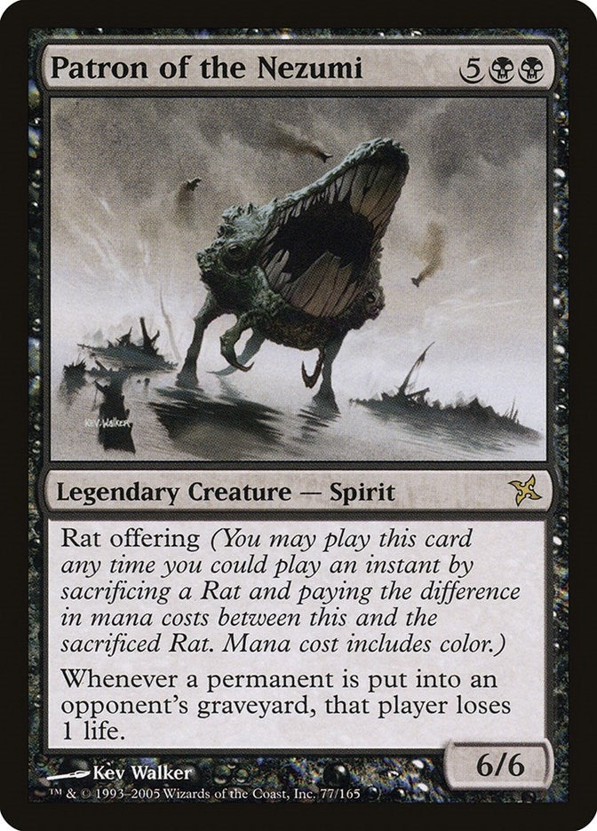 Image for Patron of the Nezumi (77) (Betrayers of Kamigawa) - Magic: The Gathering