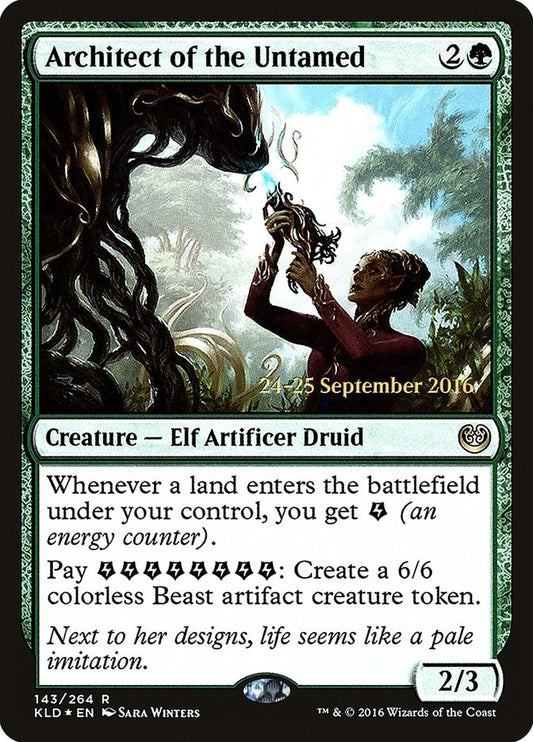 Image for Architect of the Untamed (143) (Prerelease Cards) - Magic: The Gathering