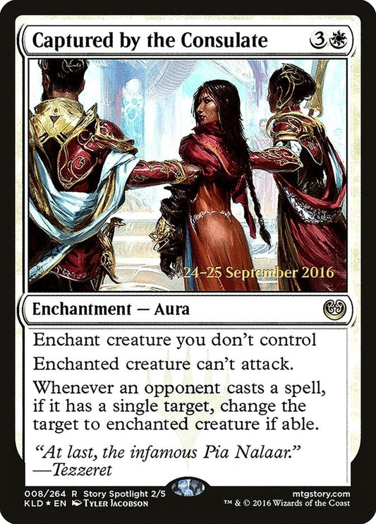 Image for Captured by the Consulate (8) (Prerelease Cards) - Magic: The Gathering