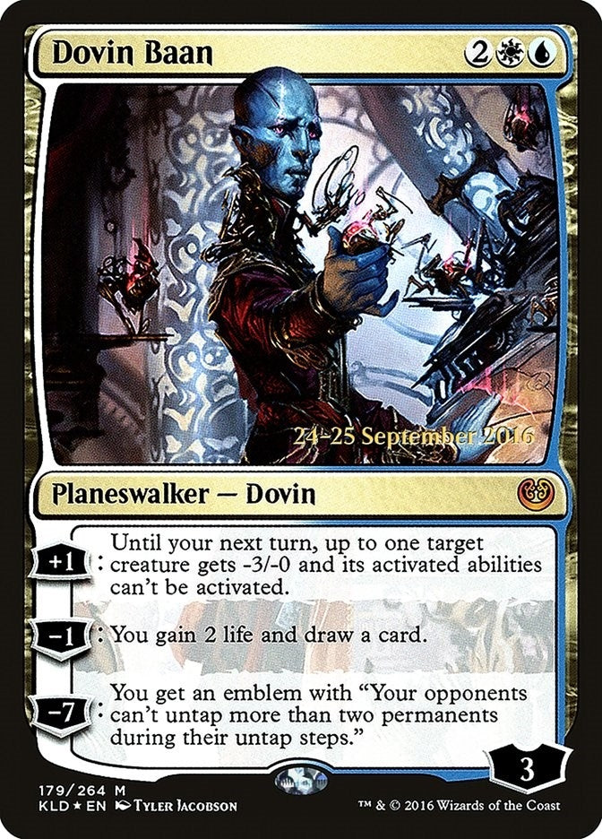 Image for Dovin Baan (179) (Prerelease Cards) - Magic: The Gathering