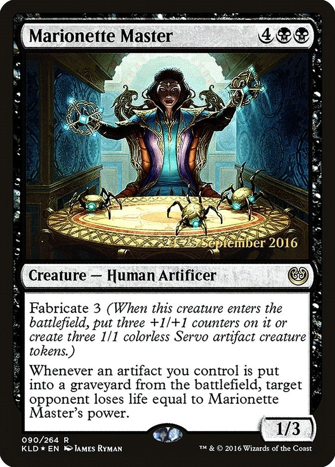 Image for Marionette Master (90) (Prerelease Cards) - Magic: The Gathering