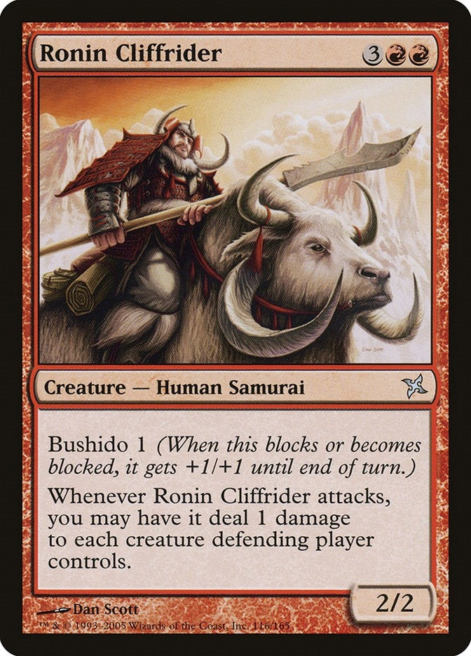 Image for Ronin Cliffrider (116) (Betrayers of Kamigawa) - Magic: The Gathering