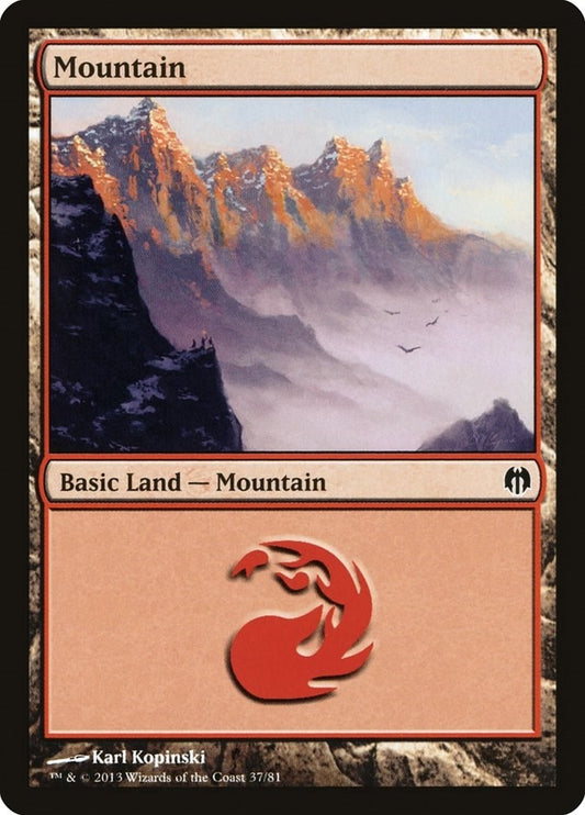 Image for Mountain (37) (37) (Duel Decks: Heroes vs. Monsters) - Magic: The Gathering
