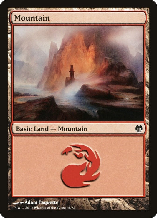 Image for Mountain (38) (38) (Duel Decks: Heroes vs. Monsters) - Magic: The Gathering