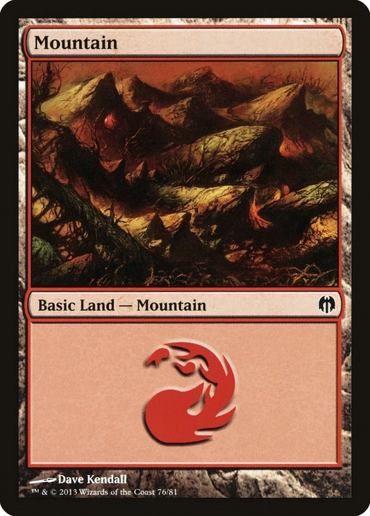 Image for Mountain (76) (76) (Duel Decks: Heroes vs. Monsters) - Magic: The Gathering