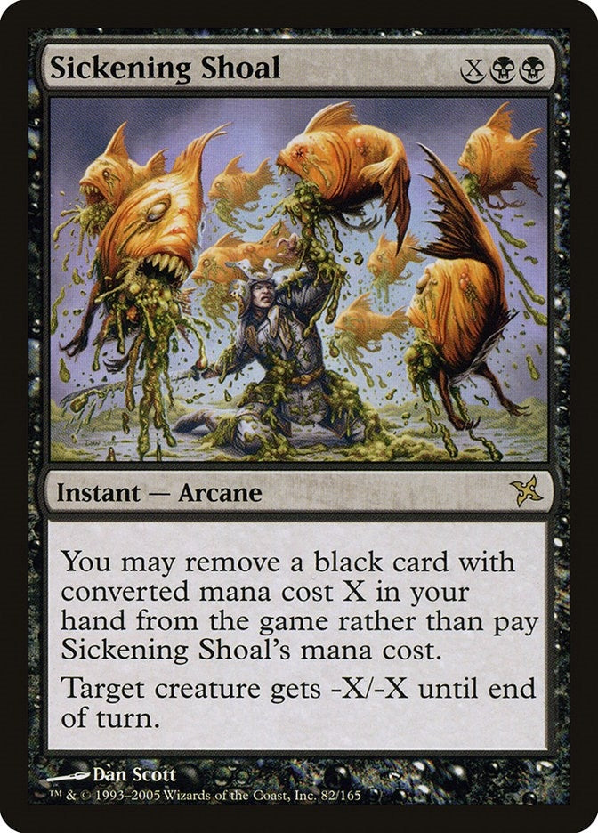 Image for Sickening Shoal (82) (Betrayers of Kamigawa) - Magic: The Gathering