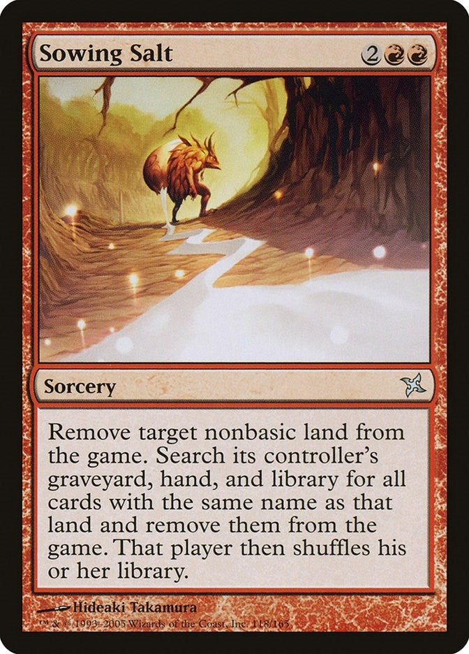 Image for Sowing Salt (118) (Betrayers of Kamigawa) - Magic: The Gathering