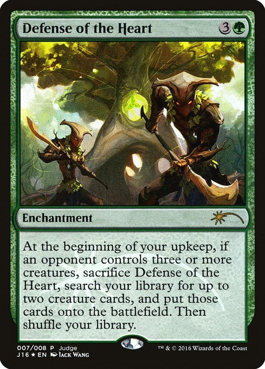 Image for Defense of the Heart (7) (Judge Promos) - Magic: The Gathering