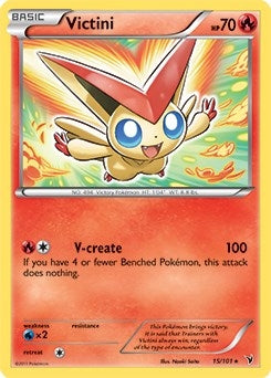 Image for Victini - 15/101 (BW Noble Victories) (015/101) (Deck Exclusives) - Pokemon
