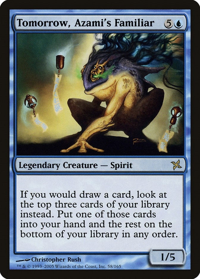 Image for Tomorrow, Azami's Familiar (58) (Betrayers of Kamigawa) - Magic: The Gathering