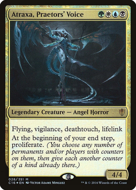 Image for Atraxa, Praetors' Voice (28) (Commander 2016) - Magic: The Gathering