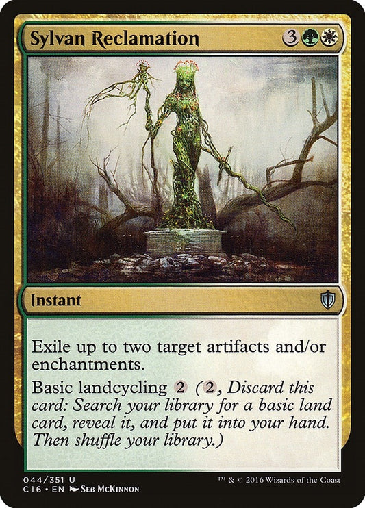 Image for Sylvan Reclamation (44) (Commander 2016) - Magic: The Gathering