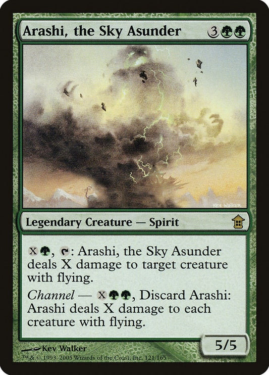 Image for Arashi, the Sky Asunder (121) (Saviors of Kamigawa) - Magic: The Gathering
