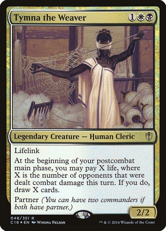 Image for Tymna the Weaver (48) (Commander 2016) - Magic: The Gathering