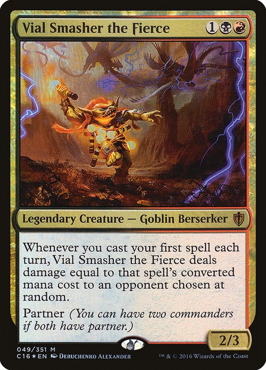 Image for Vial Smasher the Fierce (49) (Commander 2016) - Magic: The Gathering