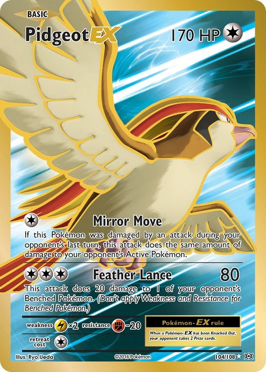 Image for Pidgeot EX (Full Art) (104/108) (XY - Evolutions) - Pokemon
