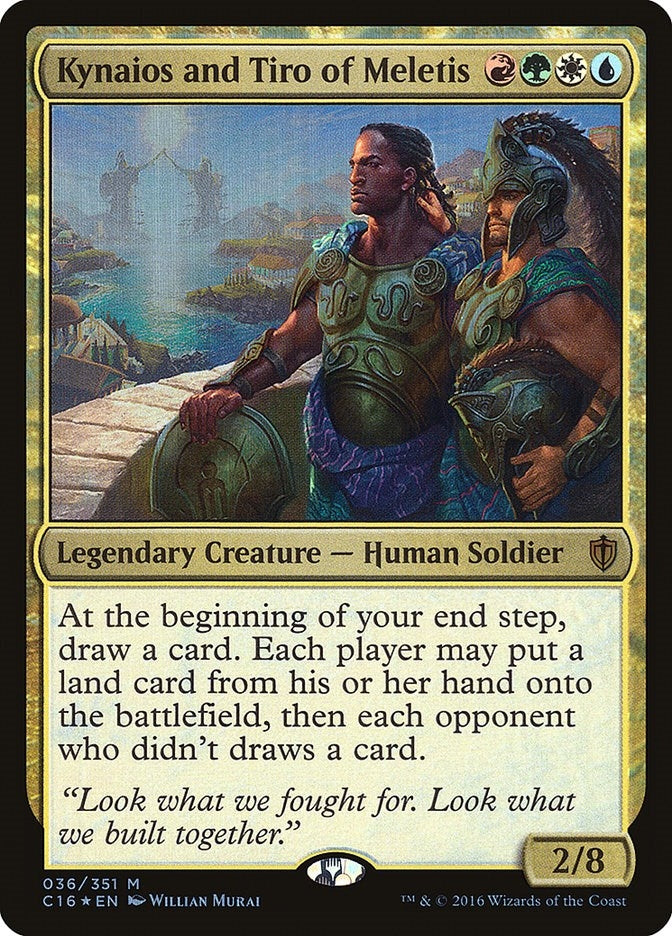 Image for Kynaios and Tiro of Meletis (36) (Commander 2016) - Magic: The Gathering