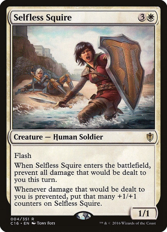 Image for Selfless Squire (4) (Commander 2016) - Magic: The Gathering