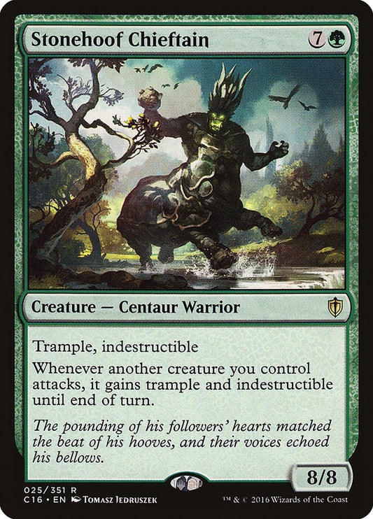 Image for Stonehoof Chieftain (25) (Commander 2016) - Magic: The Gathering