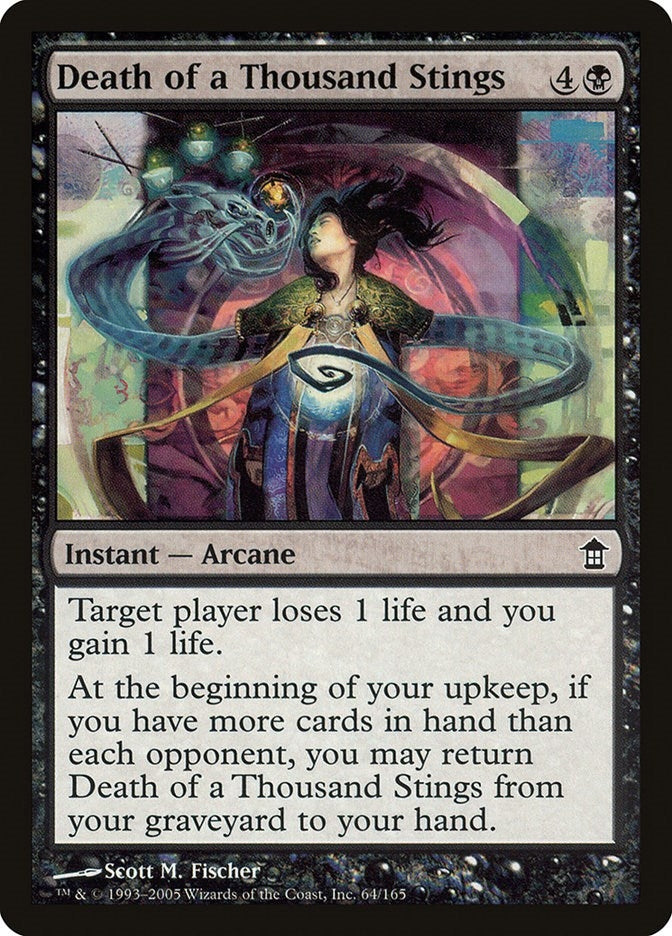 Image for Death of a Thousand Stings (64) (Saviors of Kamigawa) - Magic: The Gathering