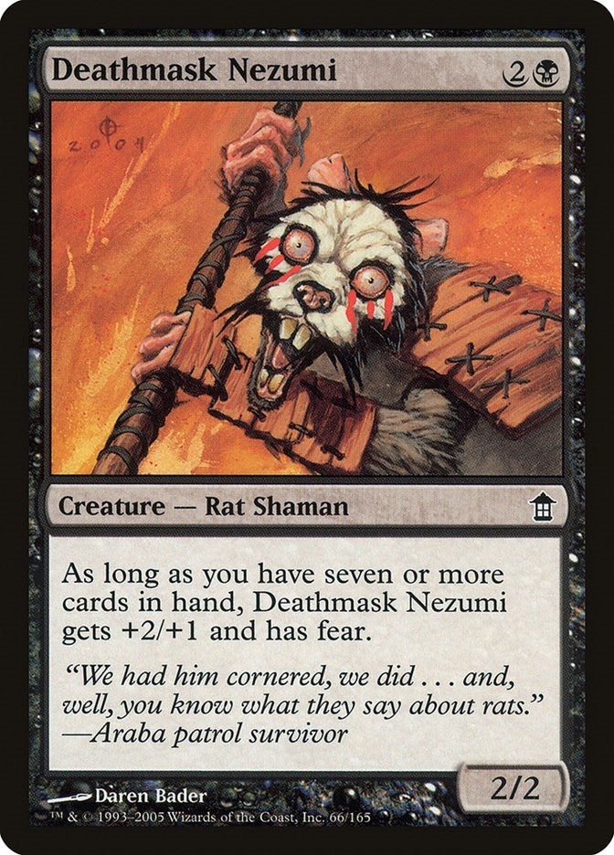 Image for Deathmask Nezumi (66) (Saviors of Kamigawa) - Magic: The Gathering