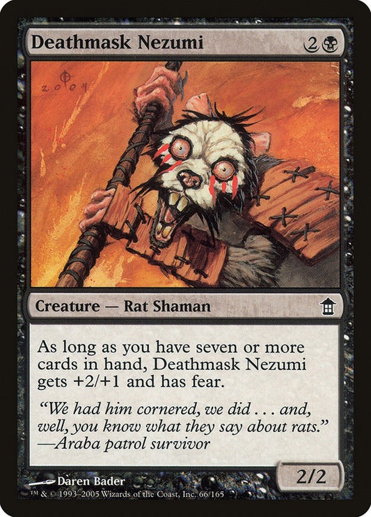 Image for Deathmask Nezumi (66) (Saviors of Kamigawa) - Magic: The Gathering