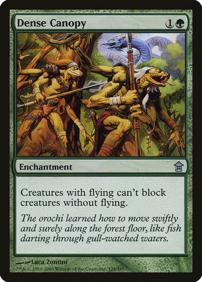 Image for Dense Canopy (125) (Saviors of Kamigawa) - Magic: The Gathering