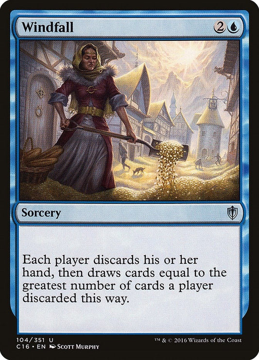 Image for Windfall (104) (Commander 2016) - Magic: The Gathering