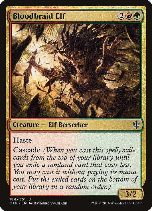Image for Bloodbraid Elf (184) (Commander 2016) - Magic: The Gathering