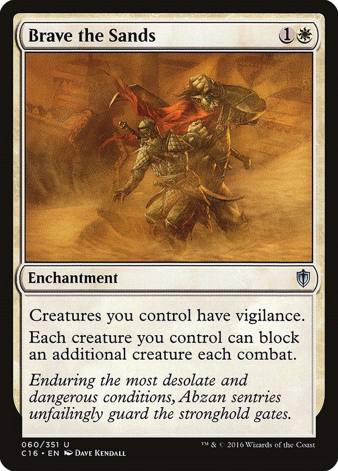 Image for Brave the Sands (60) (Commander 2016) - Magic: The Gathering