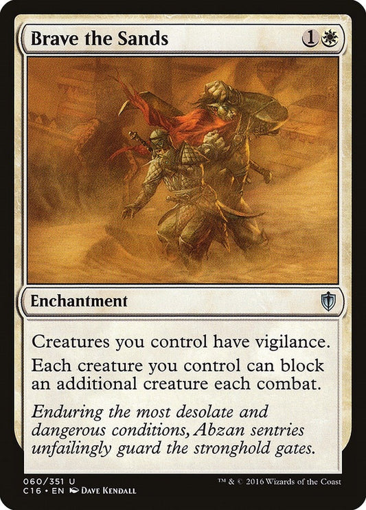 Image for Brave the Sands (60) (Commander 2016) - Magic: The Gathering