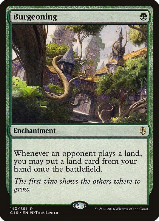 Image for Burgeoning (143) (Commander 2016) - Magic: The Gathering