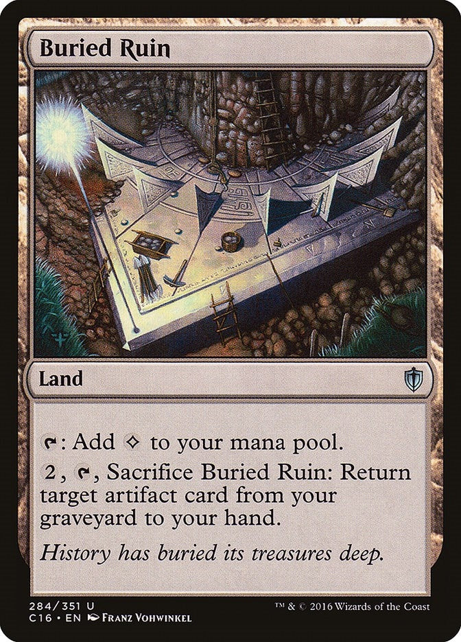 Image for Buried Ruin (284) (Commander 2016) - Magic: The Gathering