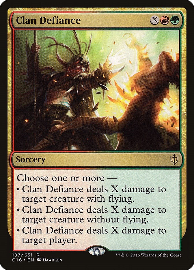 Image for Clan Defiance (187) (Commander 2016) - Magic: The Gathering
