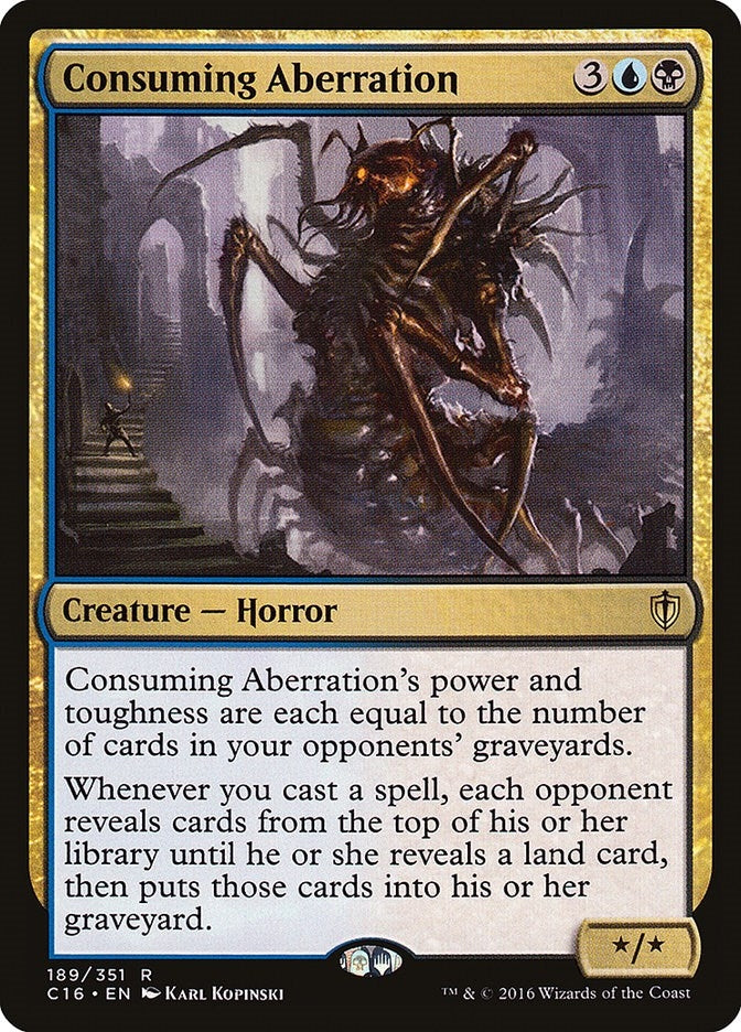 Image for Consuming Aberration (189) (Commander 2016) - Magic: The Gathering