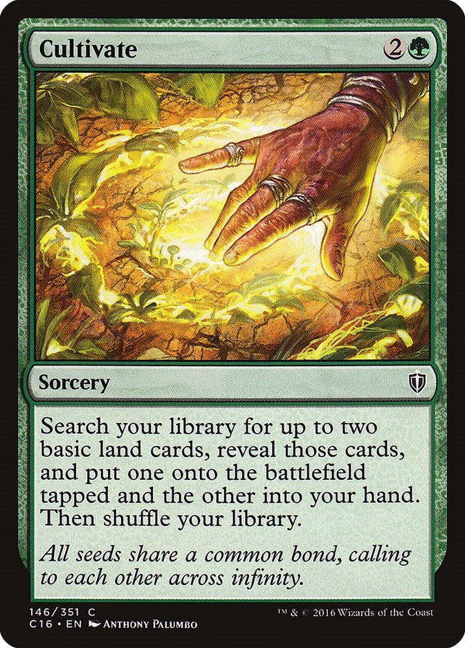 Image for Cultivate (146) (Commander 2016) - Magic: The Gathering