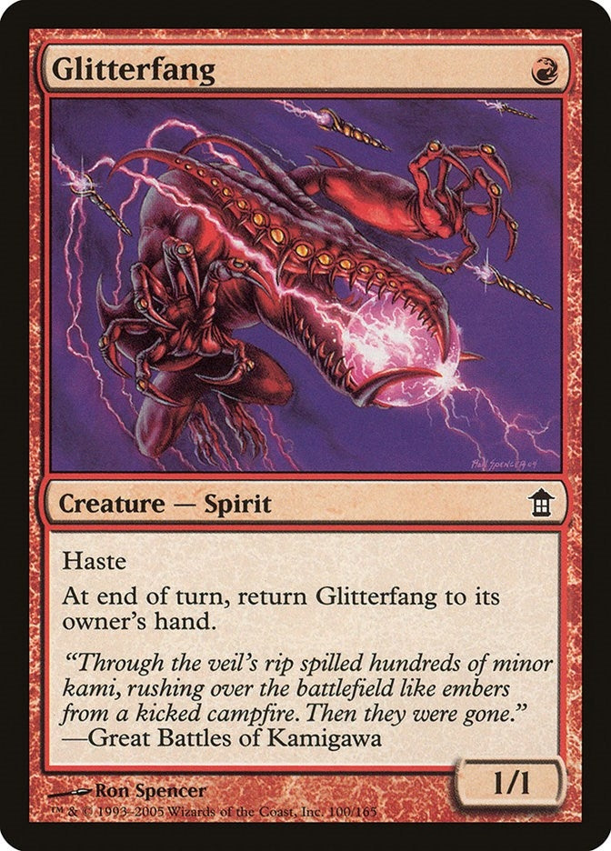 Image for Glitterfang (100) (Saviors of Kamigawa) - Magic: The Gathering