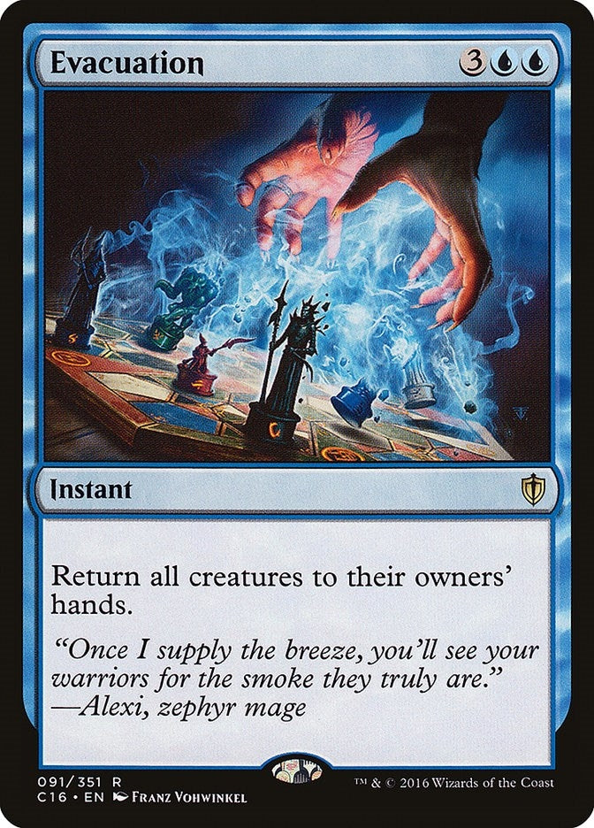Image for Evacuation (91) (Commander 2016) - Magic: The Gathering
