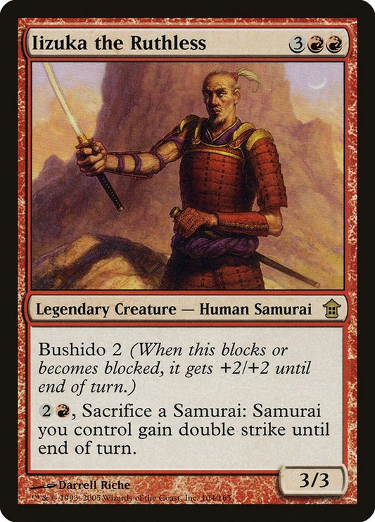 Image for Iizuka the Ruthless (104) (Saviors of Kamigawa) - Magic: The Gathering