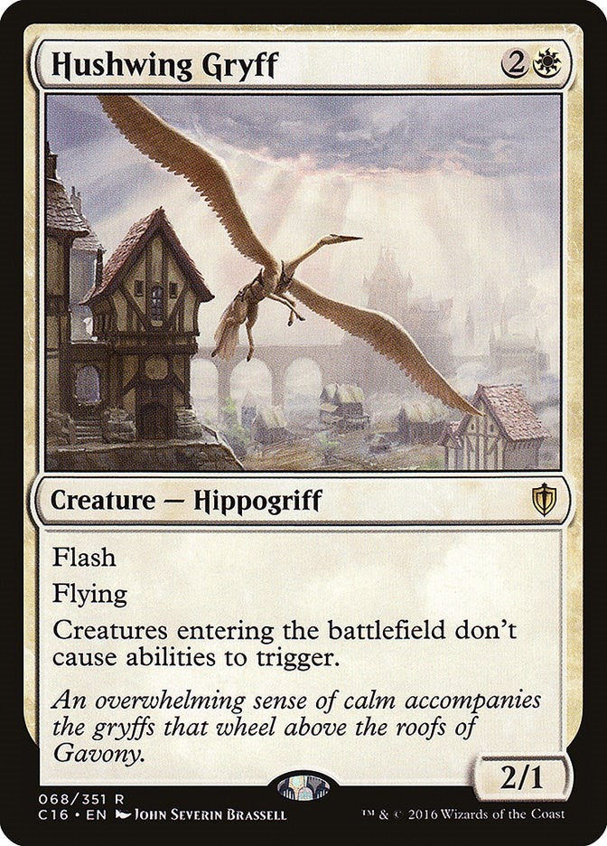 Image for Hushwing Gryff (68) (Commander 2016) - Magic: The Gathering