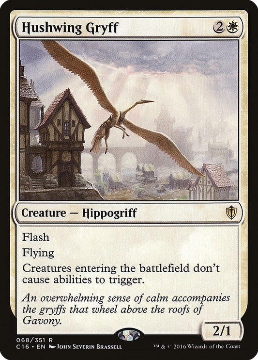 Image for Hushwing Gryff (68) (Commander 2016) - Magic: The Gathering