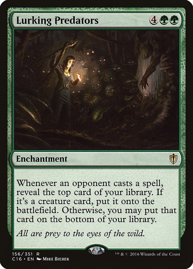 Image for Lurking Predators (156) (Commander 2016) - Magic: The Gathering