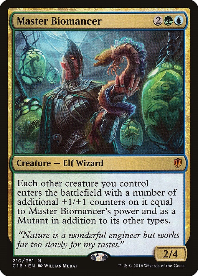 Image for Master Biomancer (210) (Commander 2016) - Magic: The Gathering