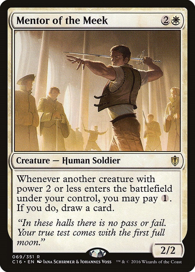 Image for Mentor of the Meek (69) (Commander 2016) - Magic: The Gathering
