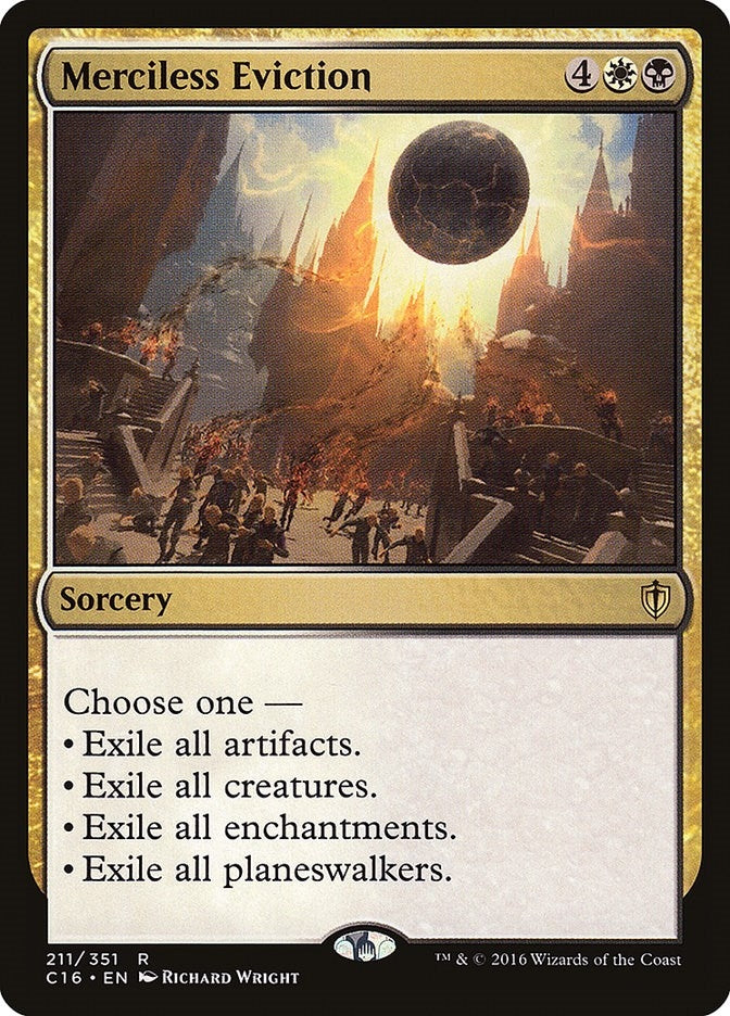 Image for Merciless Eviction (211) (Commander 2016) - Magic: The Gathering