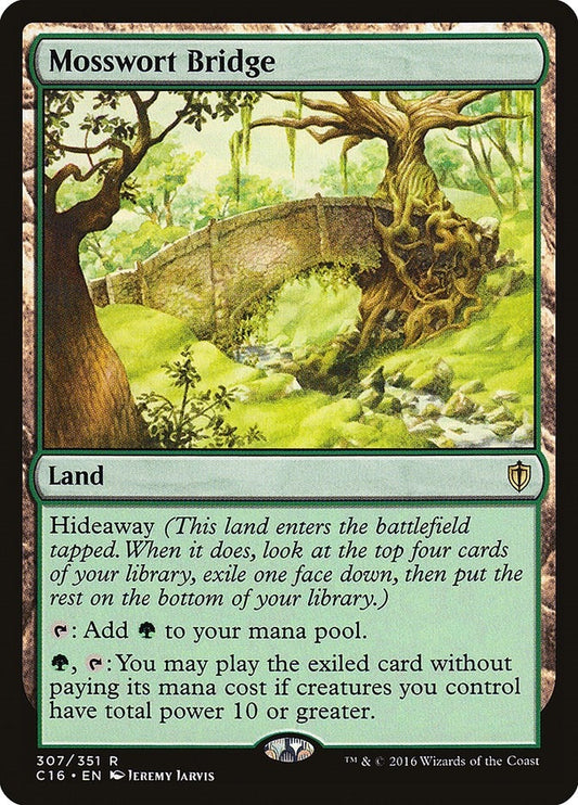 Image for Mosswort Bridge (307) (Commander 2016) - Magic: The Gathering